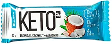 Bombbar keto bar, tropical coconut and almond, 40 g