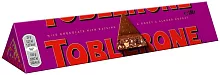 Toblerone milk chocolate with honey and almond nougat and raisins, 100 g