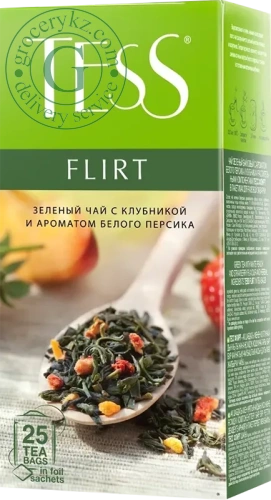 Tess Flirt green tea, 25 bags