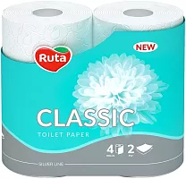 Ruta Classic toilet paper, crystal white (4 in 1)