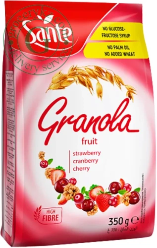 Sante granola with fruits, 350 g