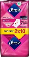 Libresse V-Protection period pads, ultra, 20 pc