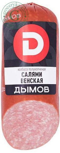 Dymov viennese salami semi-smoked sausage, 330 g