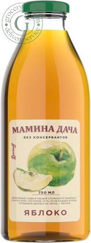 Mamina Dacha apple juice, 750 ml