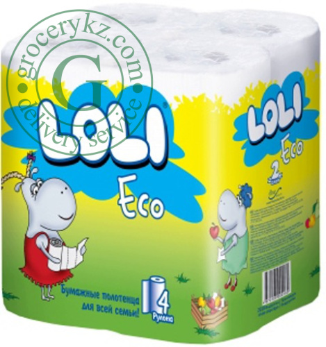 Loli Eco paper towels (4 in 1) Loli Eco paper towels (4 in 1)