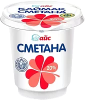 Ice sour cream, 20%, 400 g