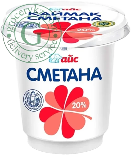 Ice sour cream, 20%, 400 g