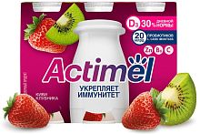 Actimel yogurt, drinking, kiwi and strawberry, 2.5%, 570 g