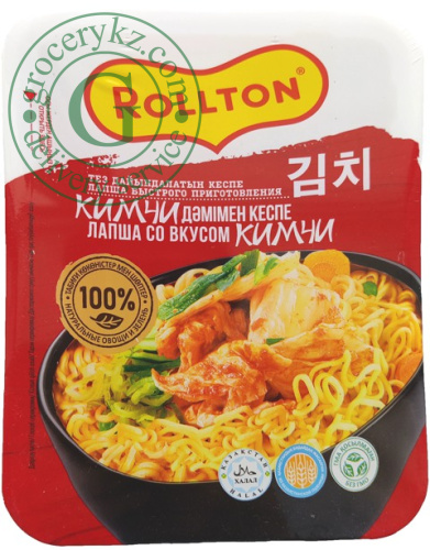 Rollton homemade kimchi noodles, 90 g