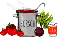 How to cook classical borsch