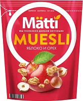 Matti muesli, apple and nuts, 250 g