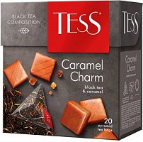 Tess Caramel Charm black tea, 20 pyramids