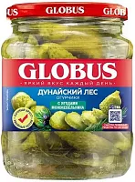 Globus pickled cucumbers with juniper berries, 500 ml