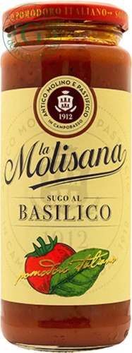 La Molisana tomato sauce, basilico, 340 g