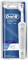Oral-B Vitality 100 electric toothbrush, 3d white, 1 pc