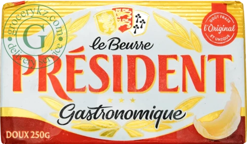 President Gastronomique unsalted butter, 250 g
