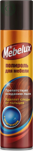 Mebelux furniture polish, with antistatic, spray, 300 ml