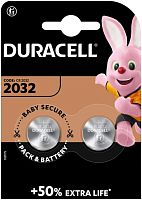 Duracell CR 2032 batteries, 2 pc