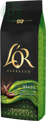 L'OR Espresso Brazil coffee beans, 500 g