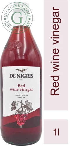 De Nigris red wine vinegar, 1000 ml