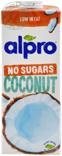 Alpro coconut drink, no sugar, 1 l