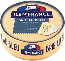 Ile de France Brie Au Bleu blue cheese, 125 g