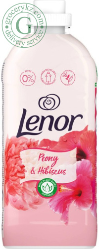 Lenor fabric softener, peony and hibiscus, 1200 ml