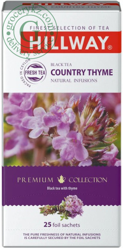 Hillway Country Thyme black tea, 25 bags
