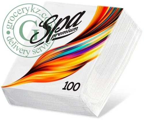Spa premium paper napkins (100 in 1)