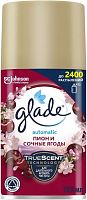 Glade air freshener, peony and berries, automatic spray refill, 269 ml
