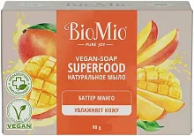 BioMio vegan soap bar, mango butter, 90 g