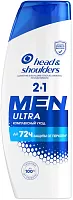 Head & Shoulders Men Ultra shampoo and conditioner, total care, 400 ml