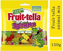 Fruit-tella jelly beans, animal mix, 150 g