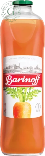 Barinoff carrot juice, 1 l