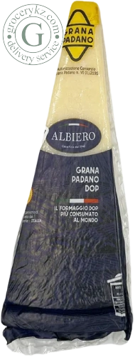 Albiero Grana Padano hard cheese, 200 g