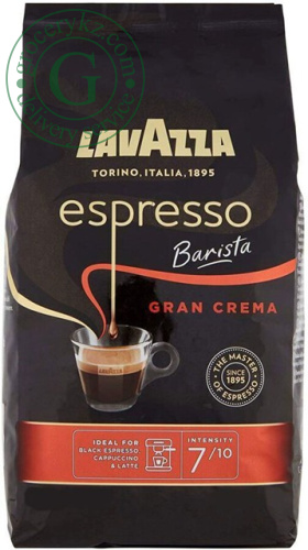 Lavazza Barista Espresso Gran Crema coffee beans, flow pack, 1000 g