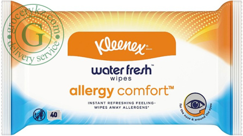 Kleenex Allergy Comfort wet wipes (40 in 1)