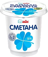 Ice sour cream, 15%, 400 g