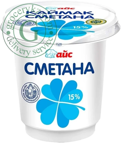 Ice sour cream, 15%, 400 g Ice sour cream, 15%, 400 g