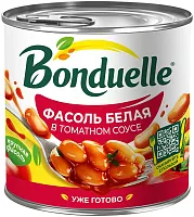 Bonduelle canned white beans in tomato sauce, 400 g