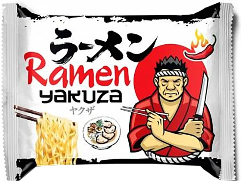 Grito Ramen Yakuza noodles with beef flavour, 110 g