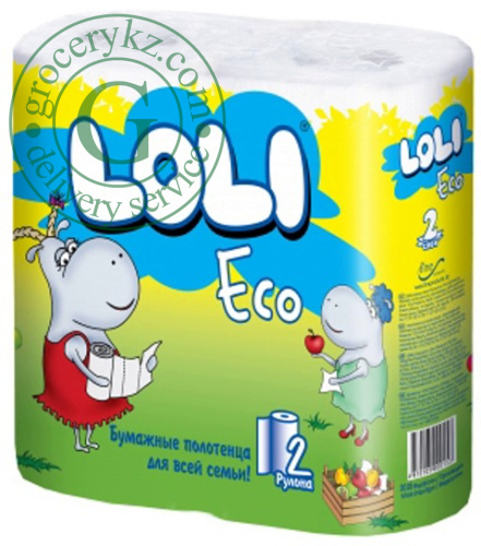 Loli Eco paper towels (2 in 1) Loli Eco paper towels (2 in 1)