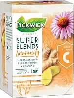 Pickwick herbal tea, ginger, echinacea, lemon verbena and vitamin C, 15 bags