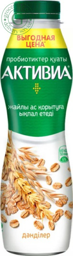 Activia yogurt, drinking, cereals, 670 g