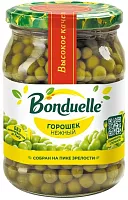 Bonduelle canned green peas, gentle, 580 g