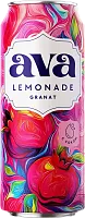 AVA sparkling lemonade, pomegranate, 0.45 l