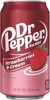 Dr.Pepper strawberries and cream, 355 ml