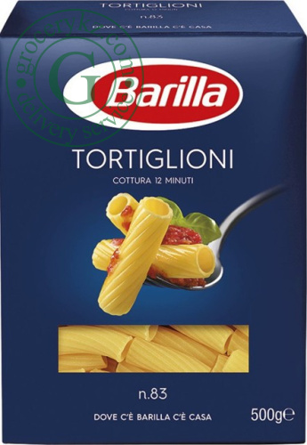 Barilla Tortiglioni 83 pasta, 450 g picture 2