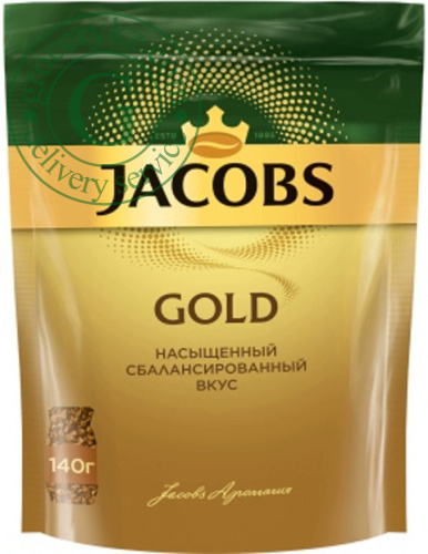 Jacobs Gold instant coffee, 140 g
