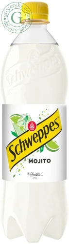 Schweppes tonic water, mojito, 850 ml